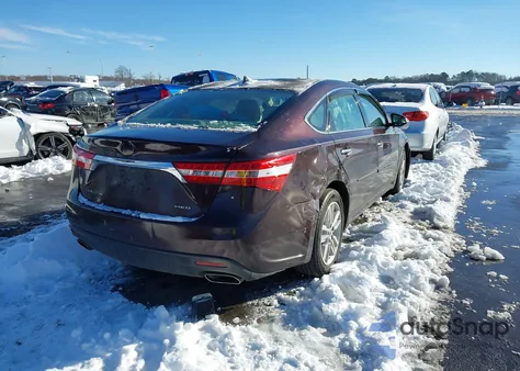 2015 Toyota Avalon Limited z USA, uszkodzony, nr VIN 4T1BK1EBXFU144087